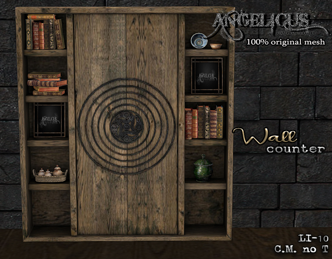 Second Life Marketplace ANGELICUS Wall counter